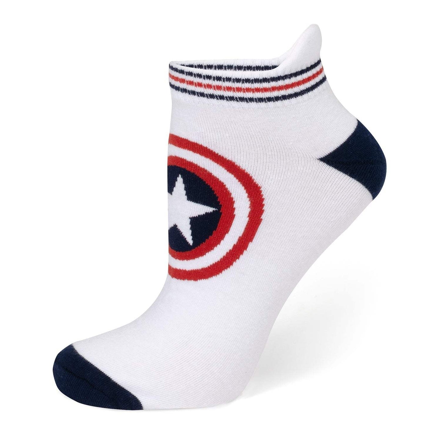 Marvel Captain America White Ankle Gift Set - Cufflinks.com - Flyclothing LLC