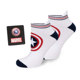 Marvel Captain America White Ankle Gift Set - Cufflinks.com - Flyclothing LLC