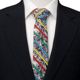 Marvel Comic Stripe Tan Men's Tie - Cufflinks.com - Flyclothing LLC