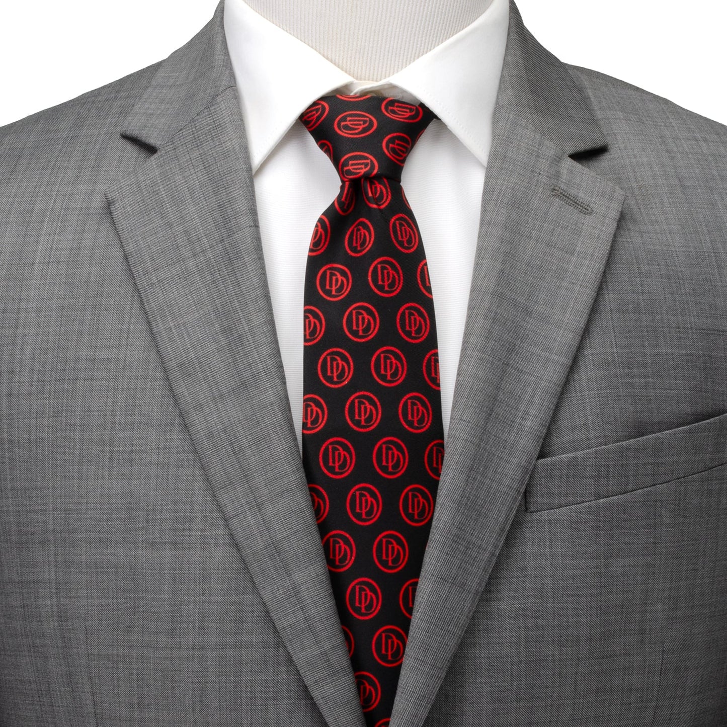 Marvel Daredevil Men's Black Tie - Cufflinks.com - Flyclothing LLC