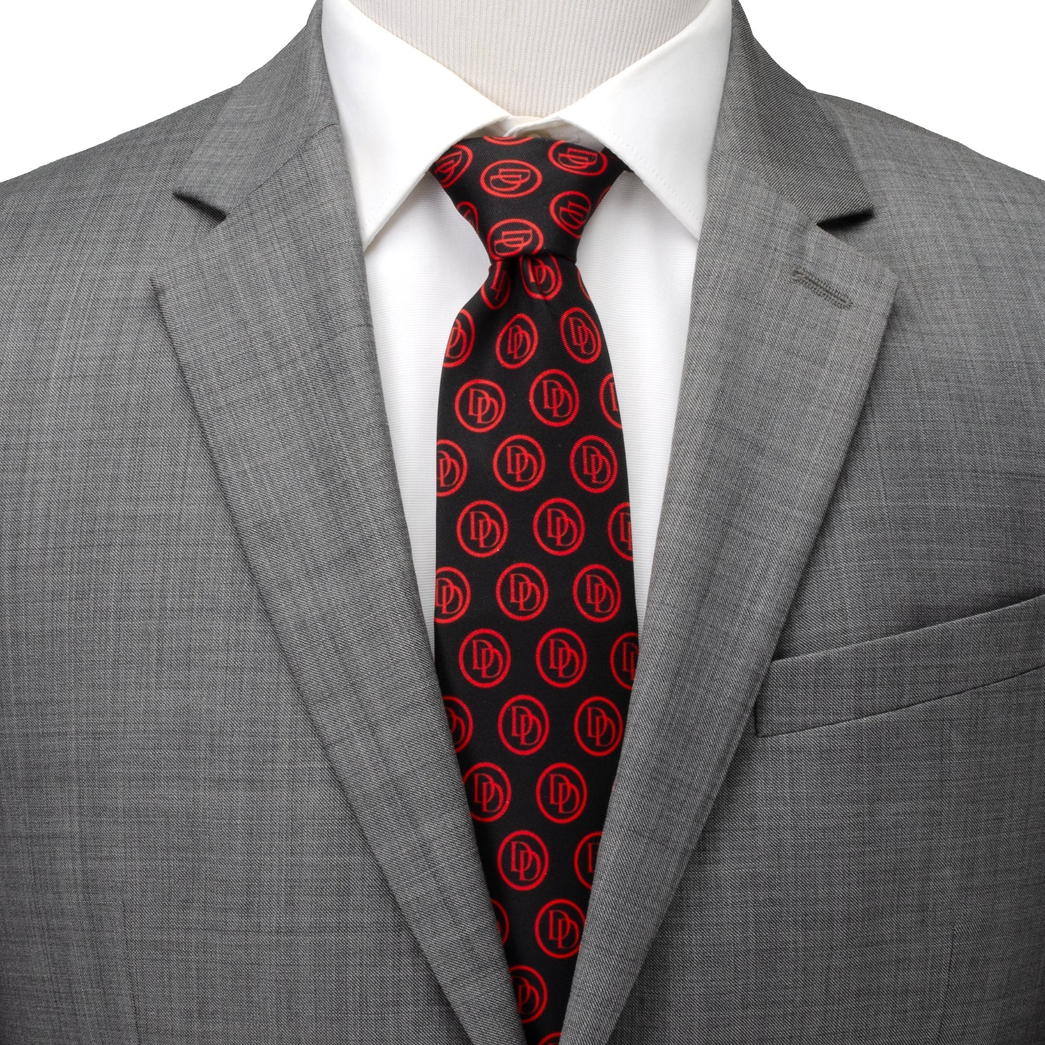Marvel Daredevil Men's Black Tie - Cufflinks.com - Flyclothing LLC