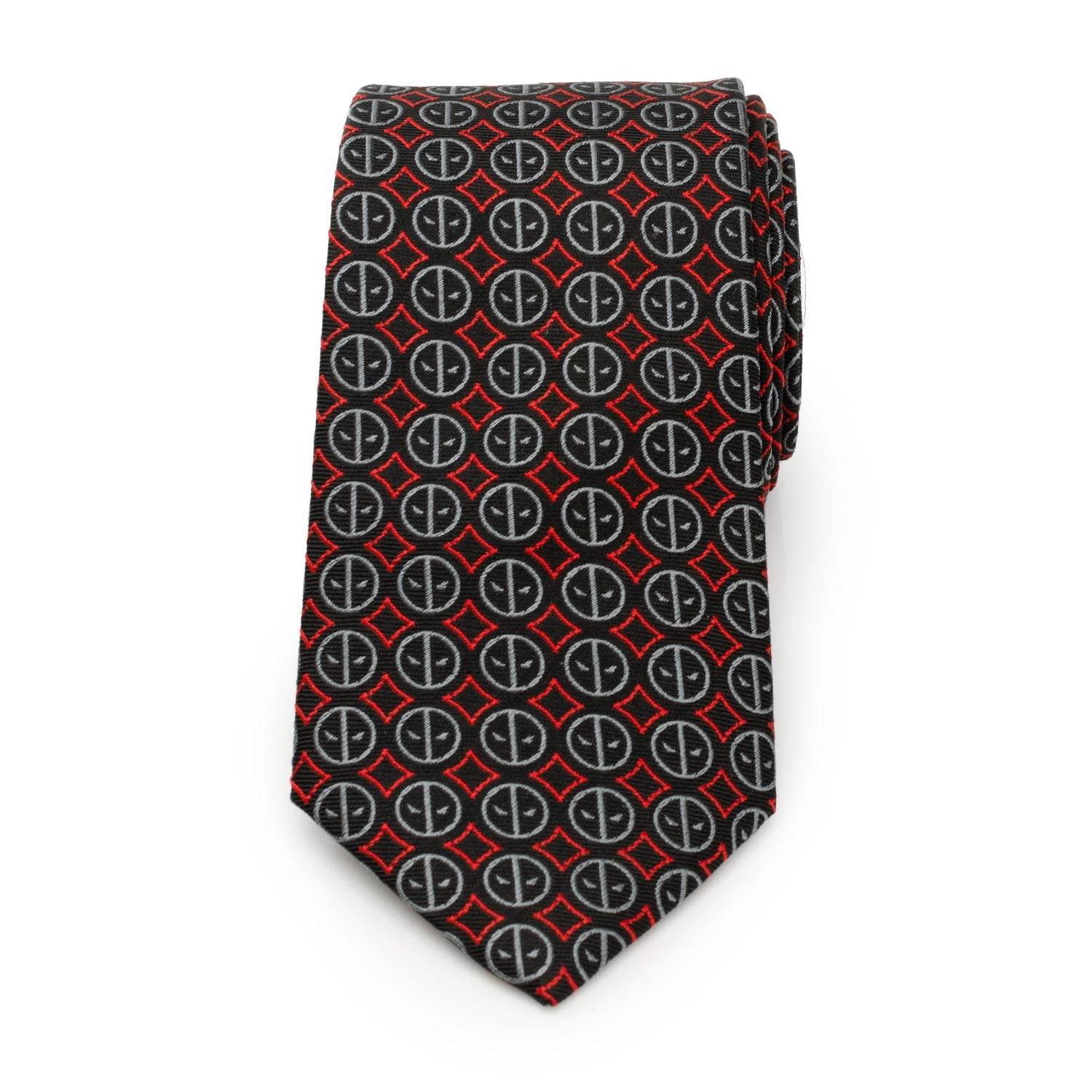 Marvel Deadpool Men's Black Tie - Cufflinks.com - Flyclothing LLC