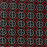 Marvel Deadpool Men's Black Tie - Cufflinks.com - Flyclothing LLC