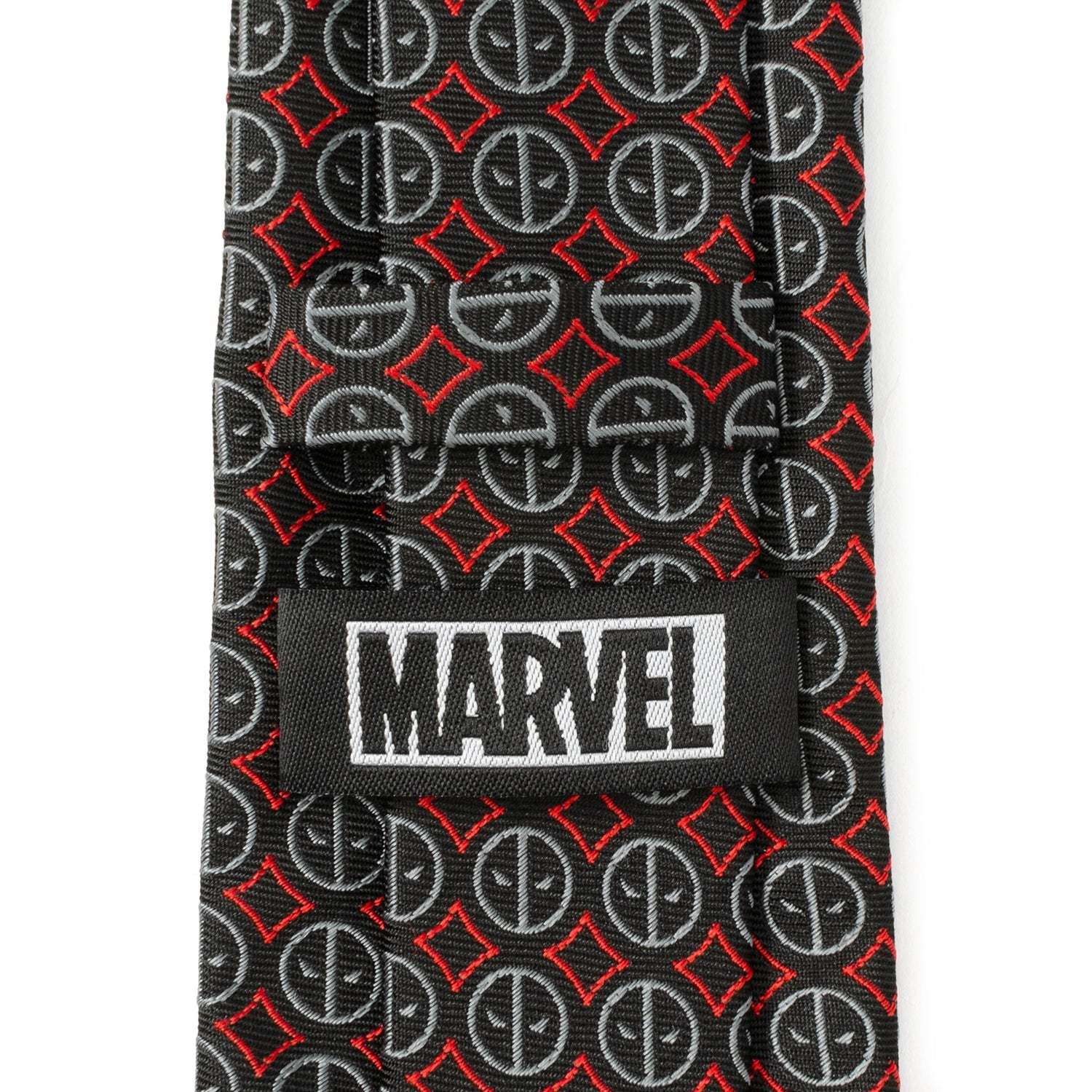 Marvel Deadpool Men's Black Tie - Cufflinks.com - Flyclothing LLC