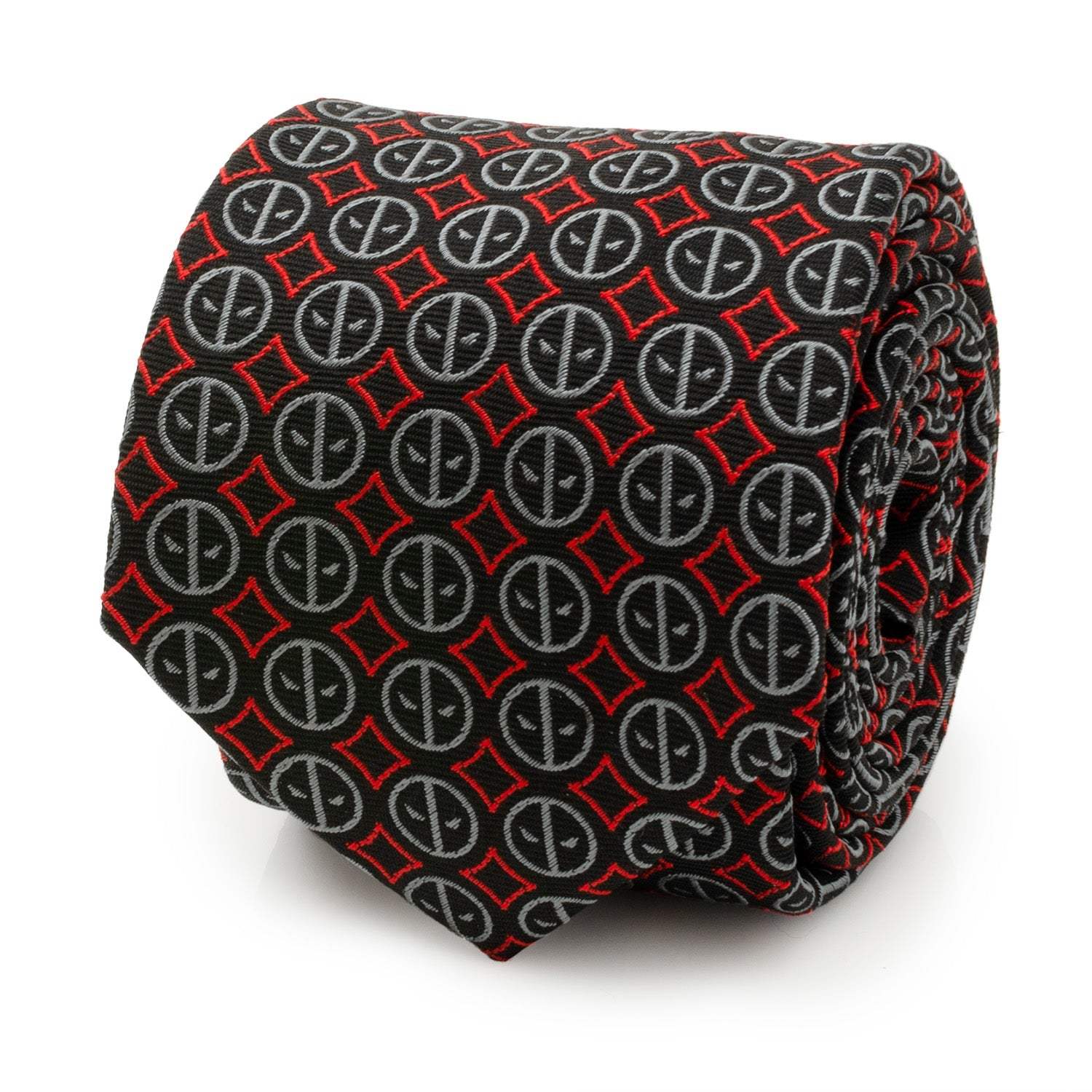 Marvel Deadpool Men's Black Tie - Cufflinks.com - Flyclothing LLC