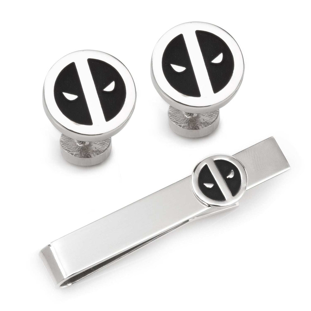 Marvel Deadpool Cufflinks and Tie Bar Gift Set - Cufflinks.com - Flyclothing LLC