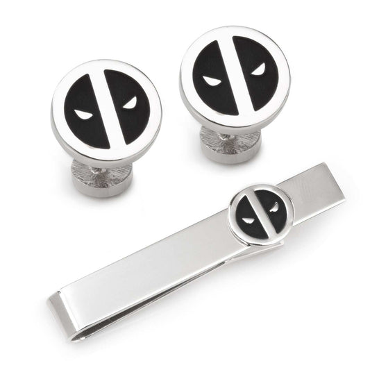 Marvel Deadpool Cufflinks and Tie Bar Gift Set - Cufflinks.com - Flyclothing LLC