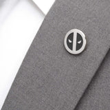 Marvel Deadpool Silver Mask Lapel Pin - Cufflinks.com - Flyclothing LLC
