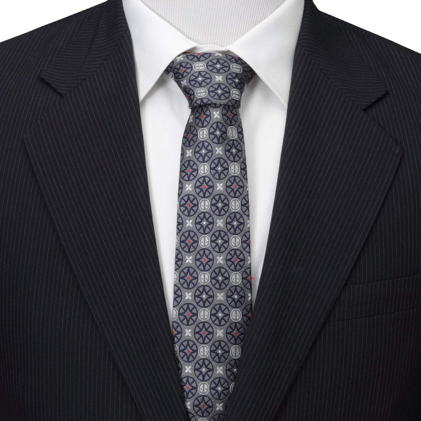Marvel Deadpool Gray Men's Tie - Cufflinks.com - Flyclothing LLC