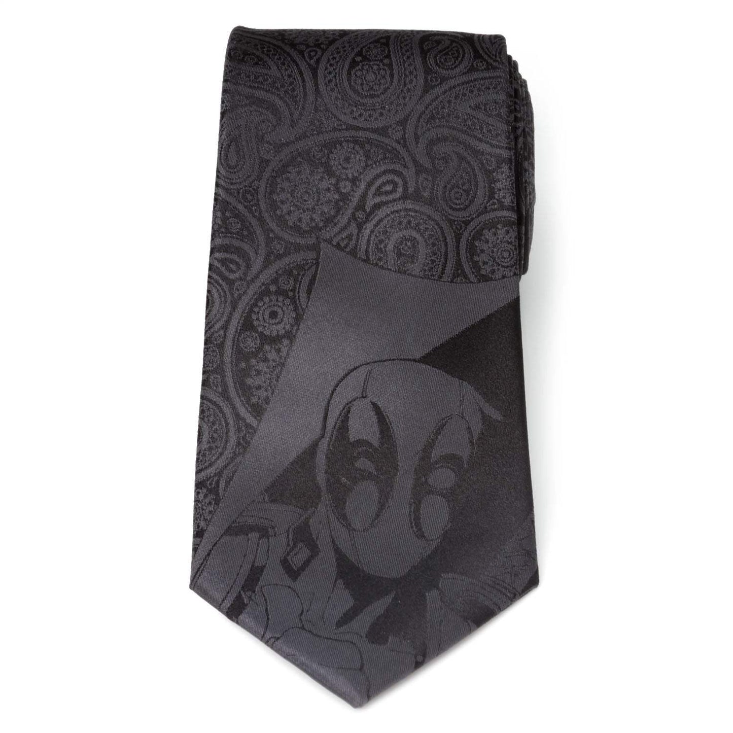 Marvel Deadpool Hidden Paisley Black Silk Men's Tie - Cufflinks.com - Flyclothing LLC