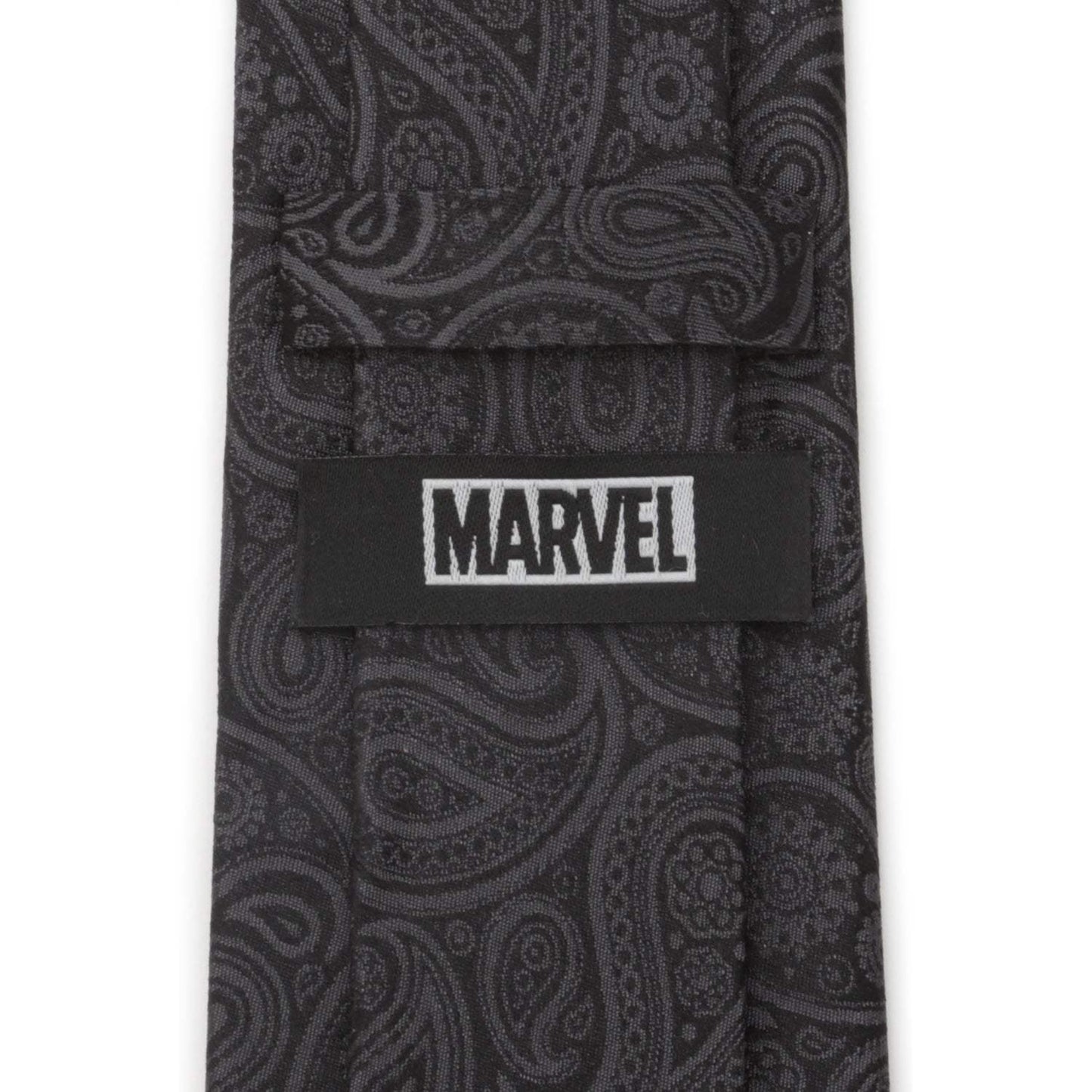 Marvel Deadpool Hidden Paisley Black Silk Men's Tie - Cufflinks.com - Flyclothing LLC