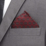 Marvel Deadpool Red Mask Silk Pocket Square - Cufflinks.com - Flyclothing LLC