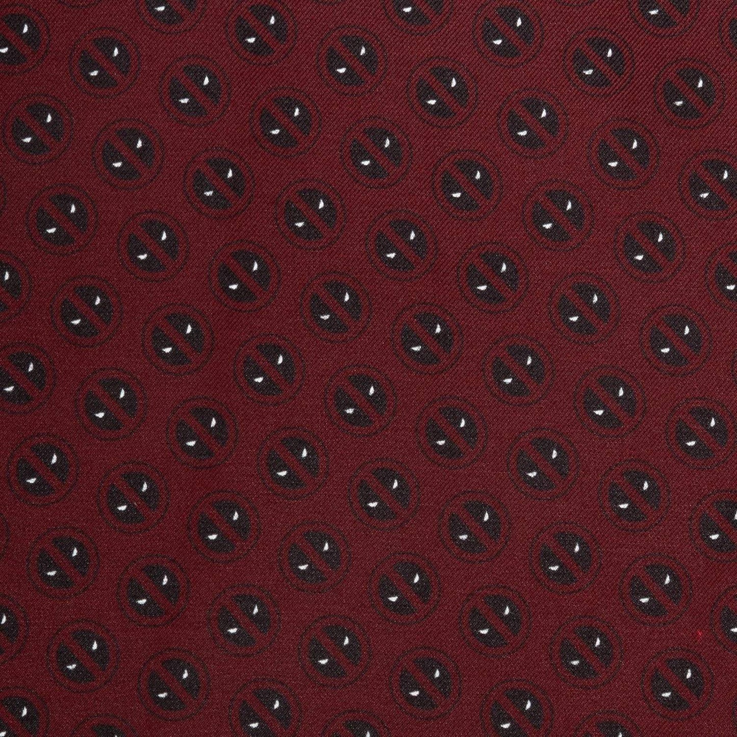 Marvel Deadpool Red Mask Silk Pocket Square - Cufflinks.com - Flyclothing LLC