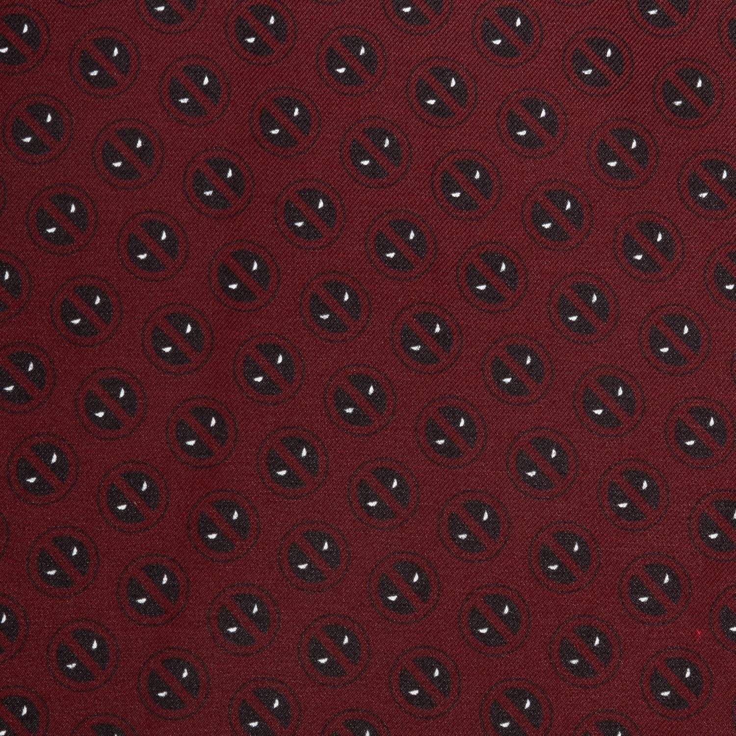 Marvel Deadpool Red Mask Silk Pocket Square - Cufflinks.com - Flyclothing LLC