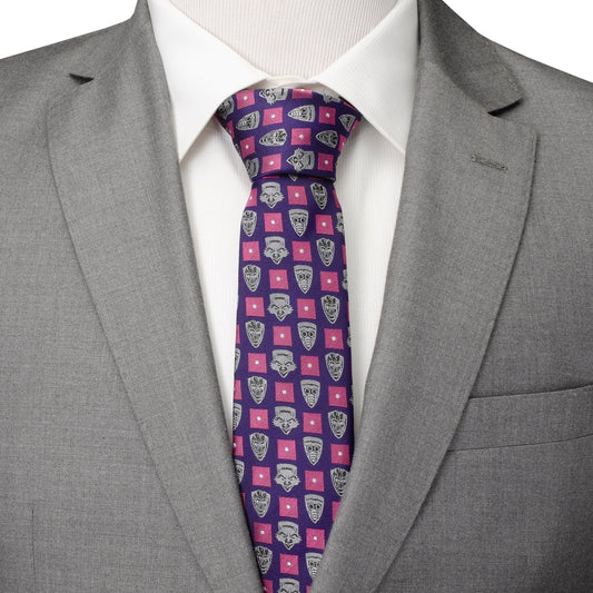 Marvel Guardian's of the Galaxy Purple Men's Tie