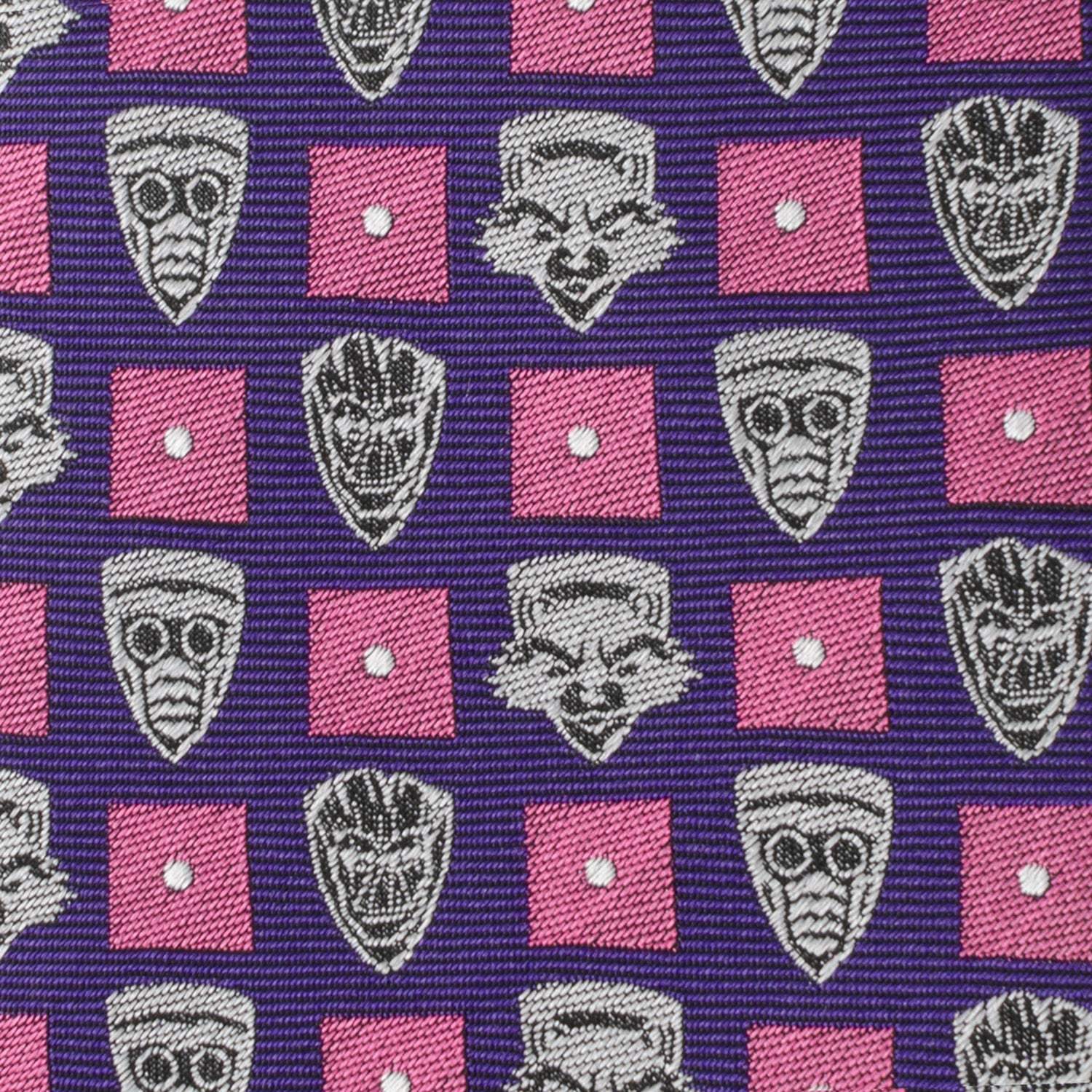 Marvel Guardian's of the Galaxy Purple Men's Tie - Cufflinks.com - Flyclothing LLC