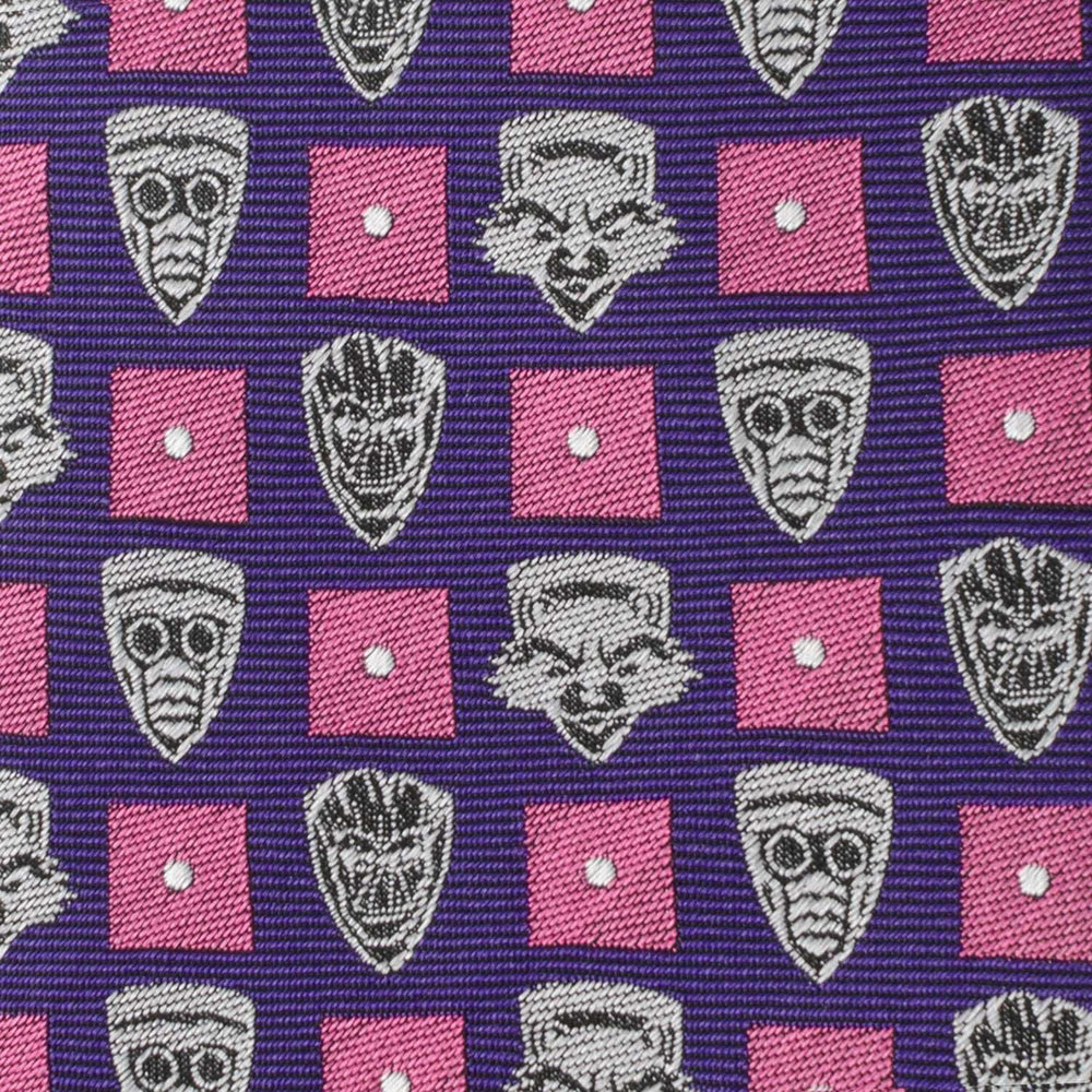 Marvel Guardian's of the Galaxy Purple Men's Tie - Cufflinks.com - Flyclothing LLC