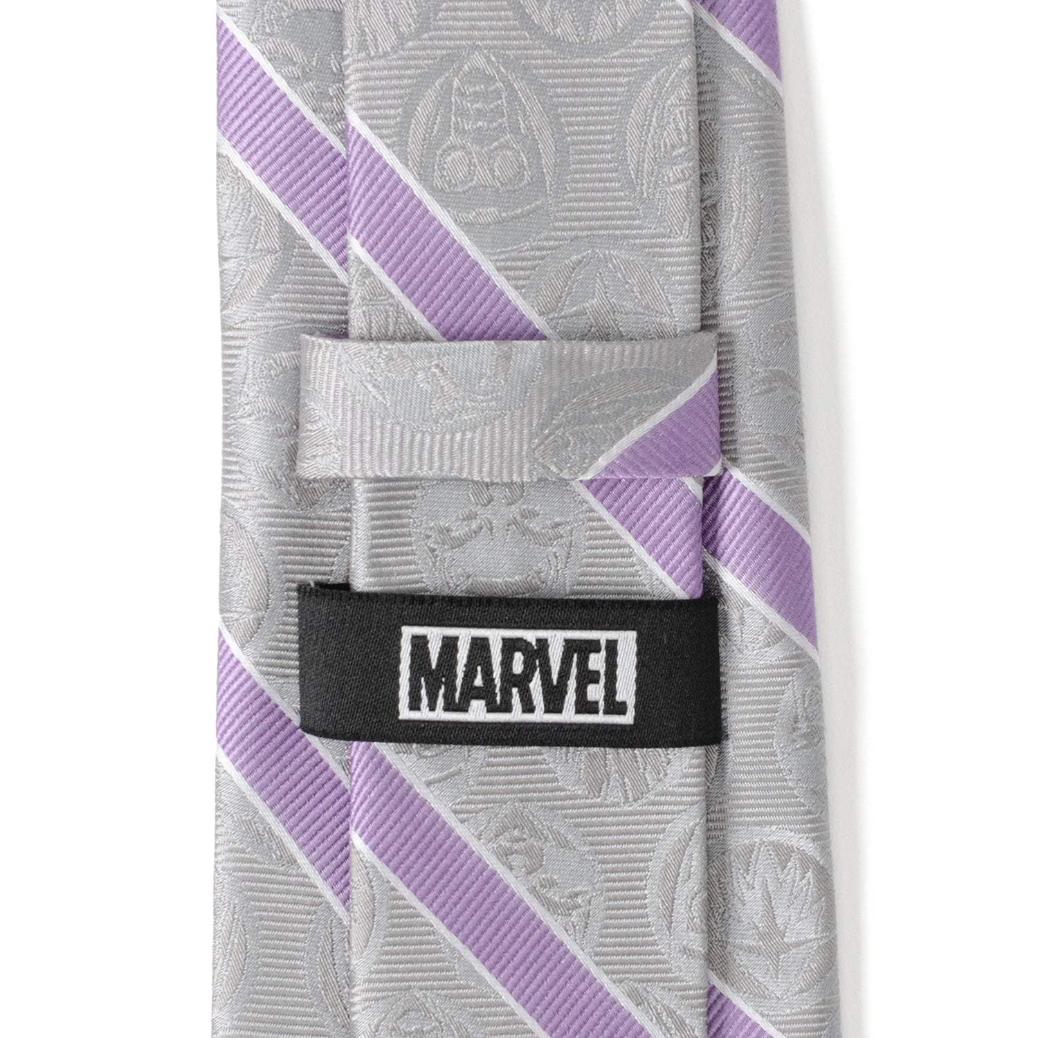 Marvel Guardians of the Galaxy Gray Stripe Tie - Cufflinks.com - Flyclothing LLC