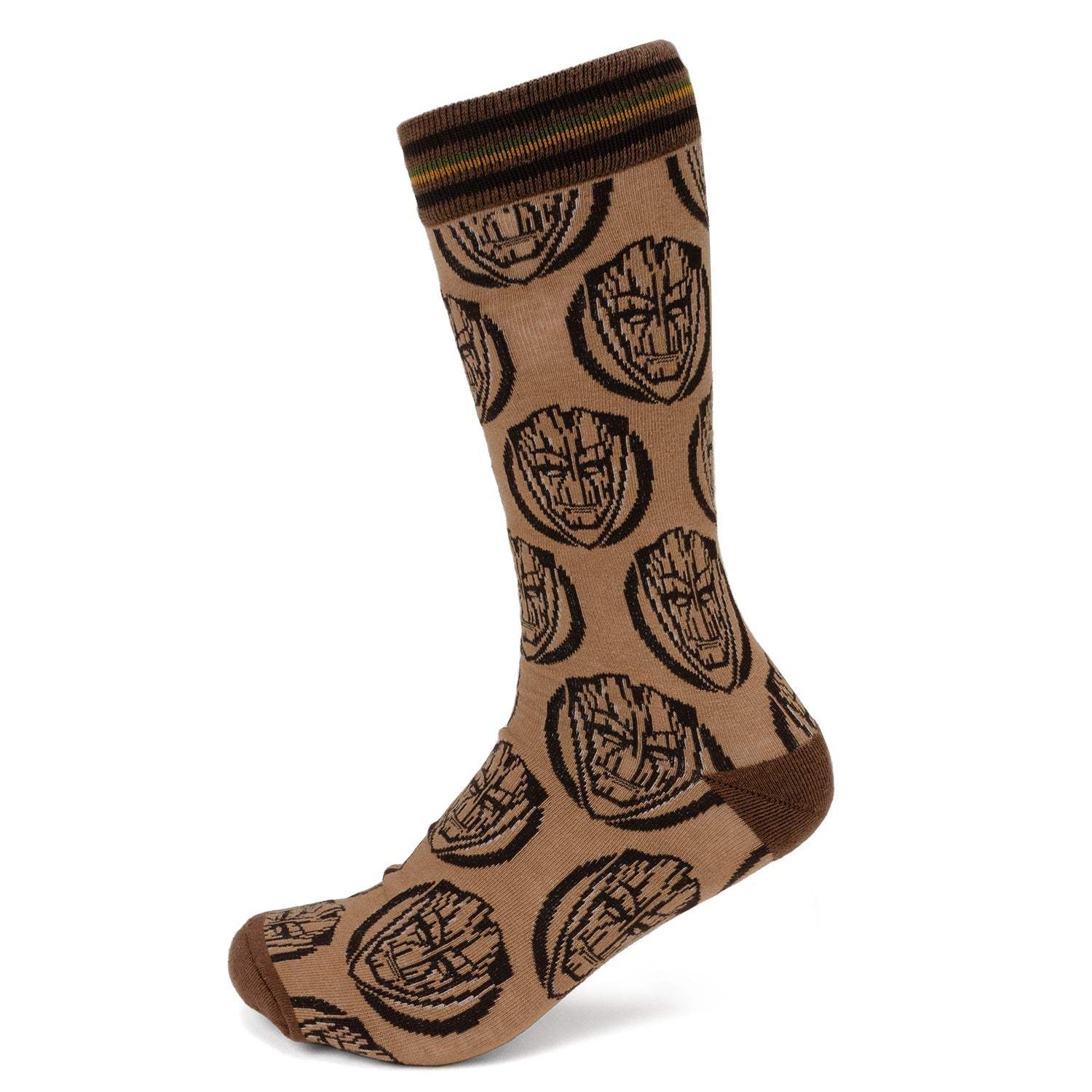 Marvel Guardians of the Galaxy Groot Brown Tonal Gift Set - Cufflinks.com - Flyclothing LLC