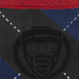 Marvel Guardians of the Galaxy Groot Star-Lord Charcoal Argyle Gift Set - Cufflinks.com - Flyclothing LLC