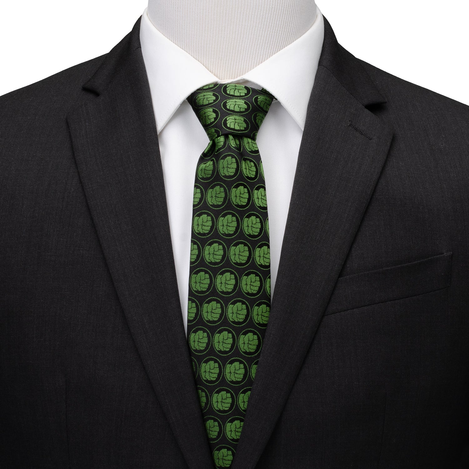 Marvel Hulk Black Men's Tie - Cufflinks.com - Flyclothing LLC