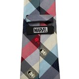 Marvel Comics Plaid Men's Tie - Cufflinks.com - Flyclothing LLC