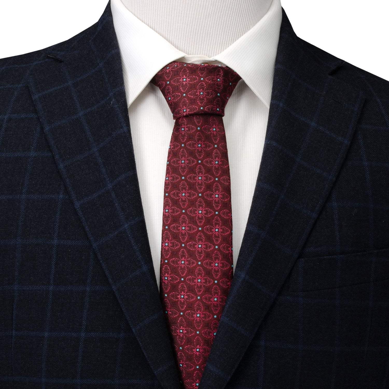 Marvel Iron Man Burgundy Multi Men's Tie - Cufflinks.com - Flyclothing LLC
