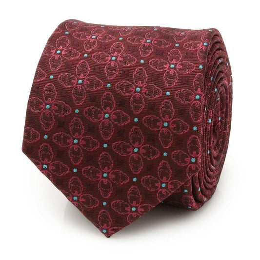 Marvel Iron Man Burgundy Multi Men's Tie - Cufflinks.com - Flyclothing LLC
