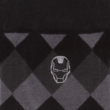 Marvel Iron Man Argyle Black Gift Set - Cufflinks.com - Flyclothing LLC