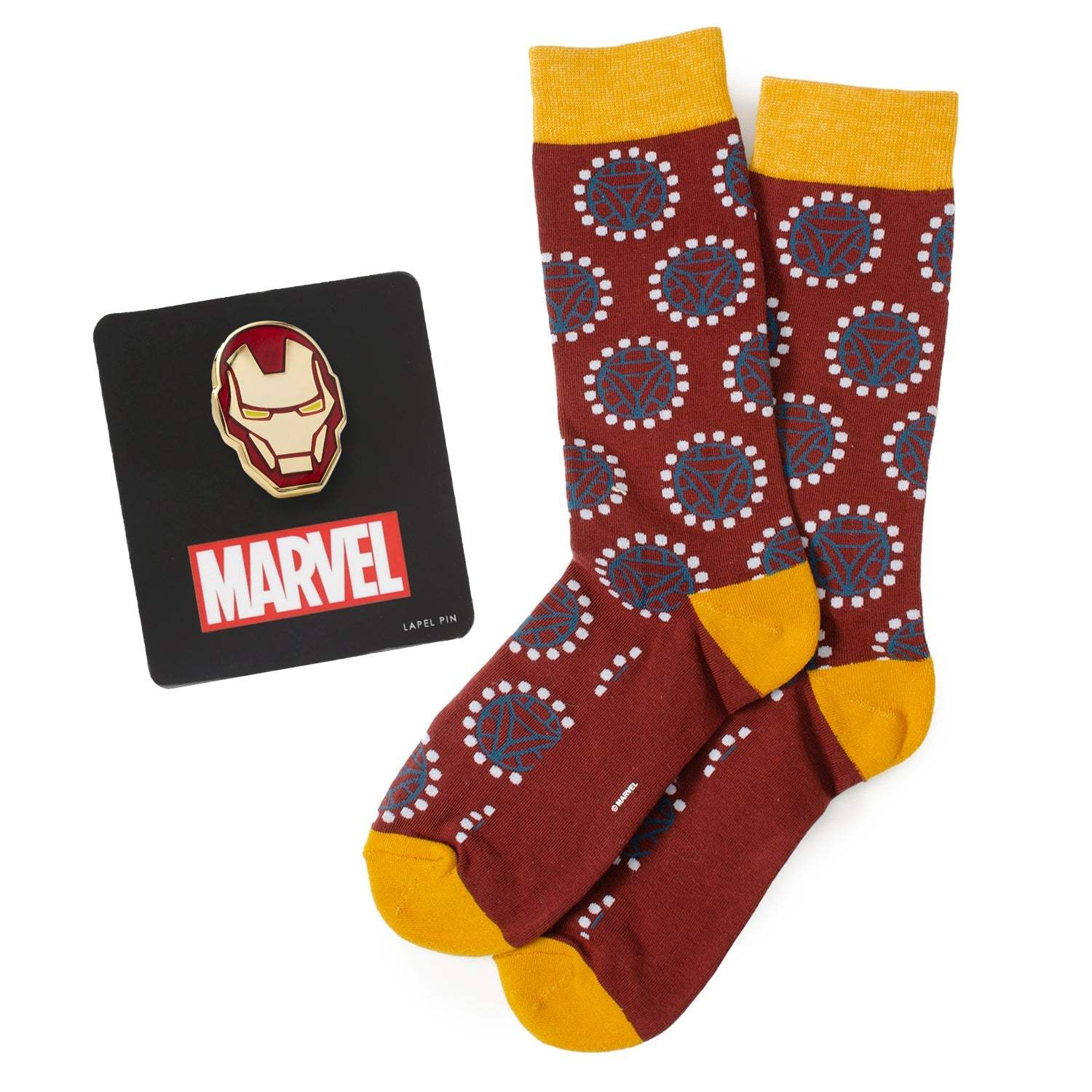 Marvel Iron Man Arc Reactor Red Gift Set - Cufflinks.com - Flyclothing LLC