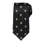 Marvel Iron Man Gray Dot Tie - Cufflinks.com - Flyclothing LLC