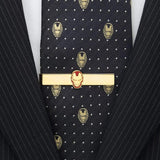 Marvel Gold Plated Iron Man Tie Bar - Cufflinks.com - Flyclothing LLC