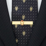 Marvel Gold Plated Iron Man Tie Bar - Cufflinks.com - Flyclothing LLC
