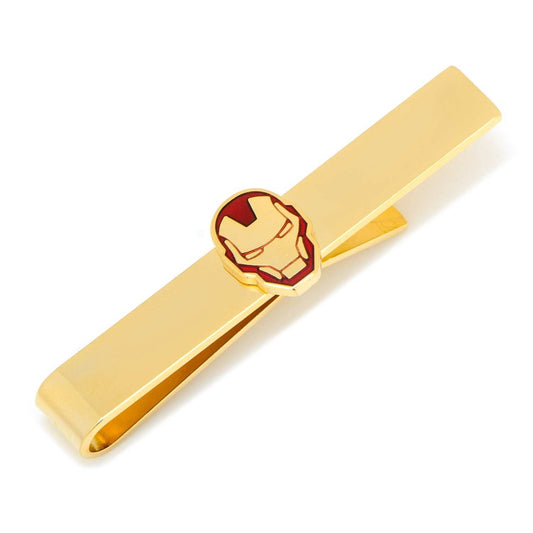 Marvel Gold Plated Iron Man Tie Bar - Cufflinks.com - Flyclothing LLC