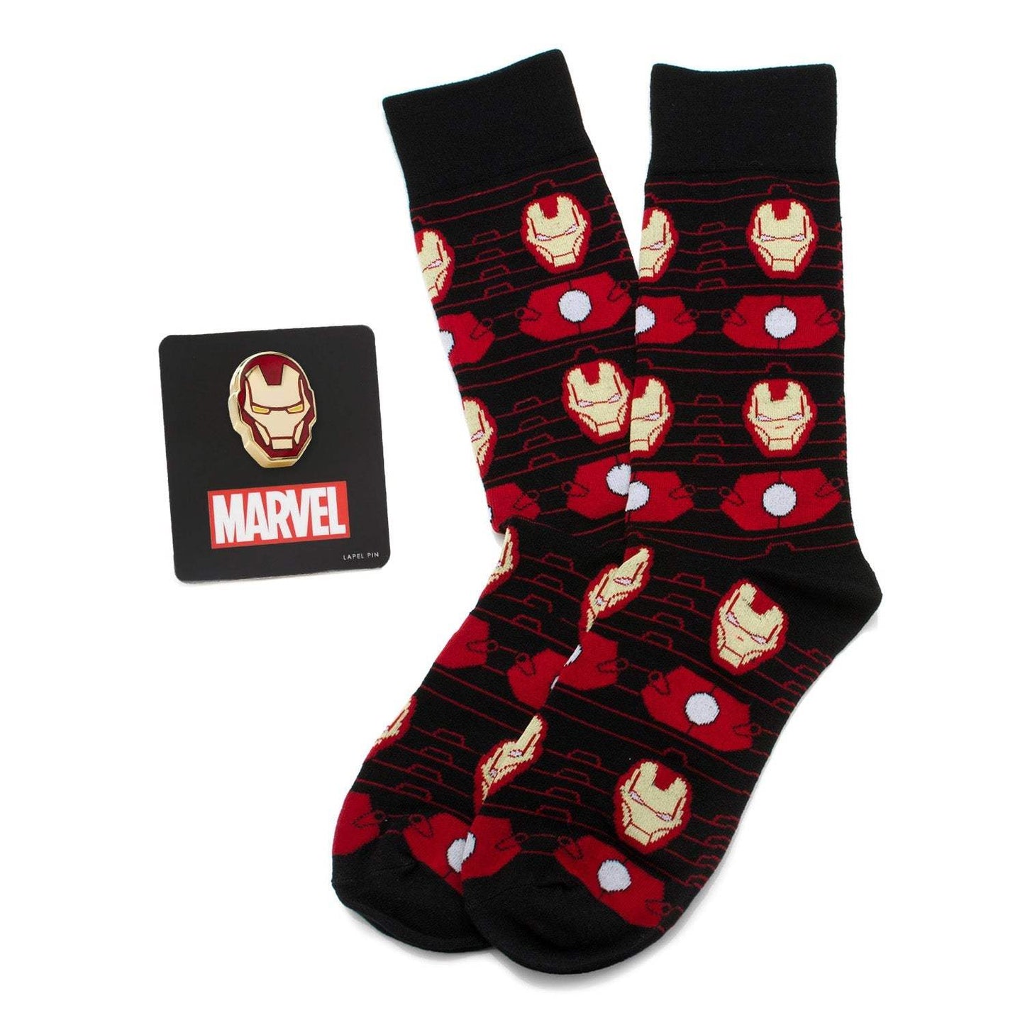 Marvel Iron Man Stripe Black Gift Set - Cufflinks.com - Flyclothing LLC