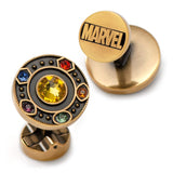 Marvel Avengers Infinity Stones Antique Gold Cufflinks - Cufflinks.com - Flyclothing LLC
