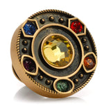 Marvel Avengers Infinity Stones Antique Gold Lapel Pin - Cufflinks.com - Flyclothing LLC