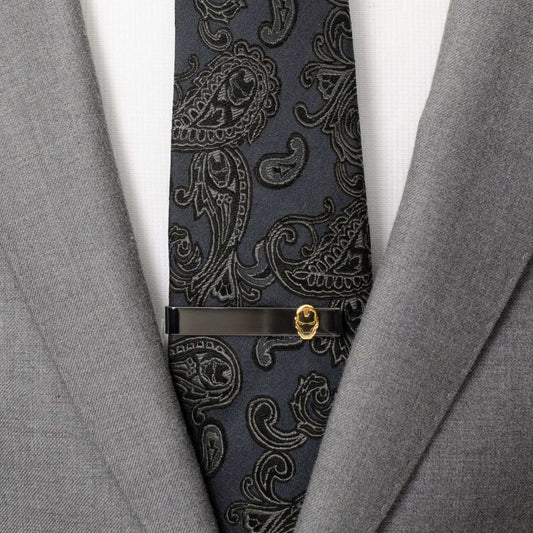 Marvel Iron Man "I Love You 3000" Gunmetal Hidden Message Tie Bar