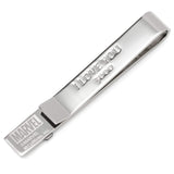 Marvel Iron Man "I Love You 3000" Textured Hidden Message Tie Bar - Cufflinks.com - Flyclothing LLC