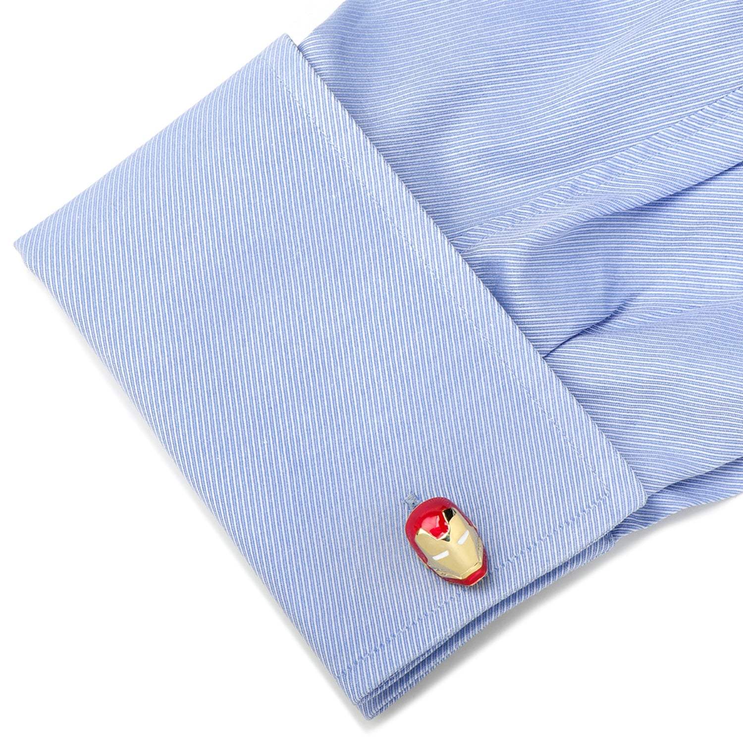 Marvel Iron Man 3D Cufflinks - Cufflinks.com - Flyclothing LLC