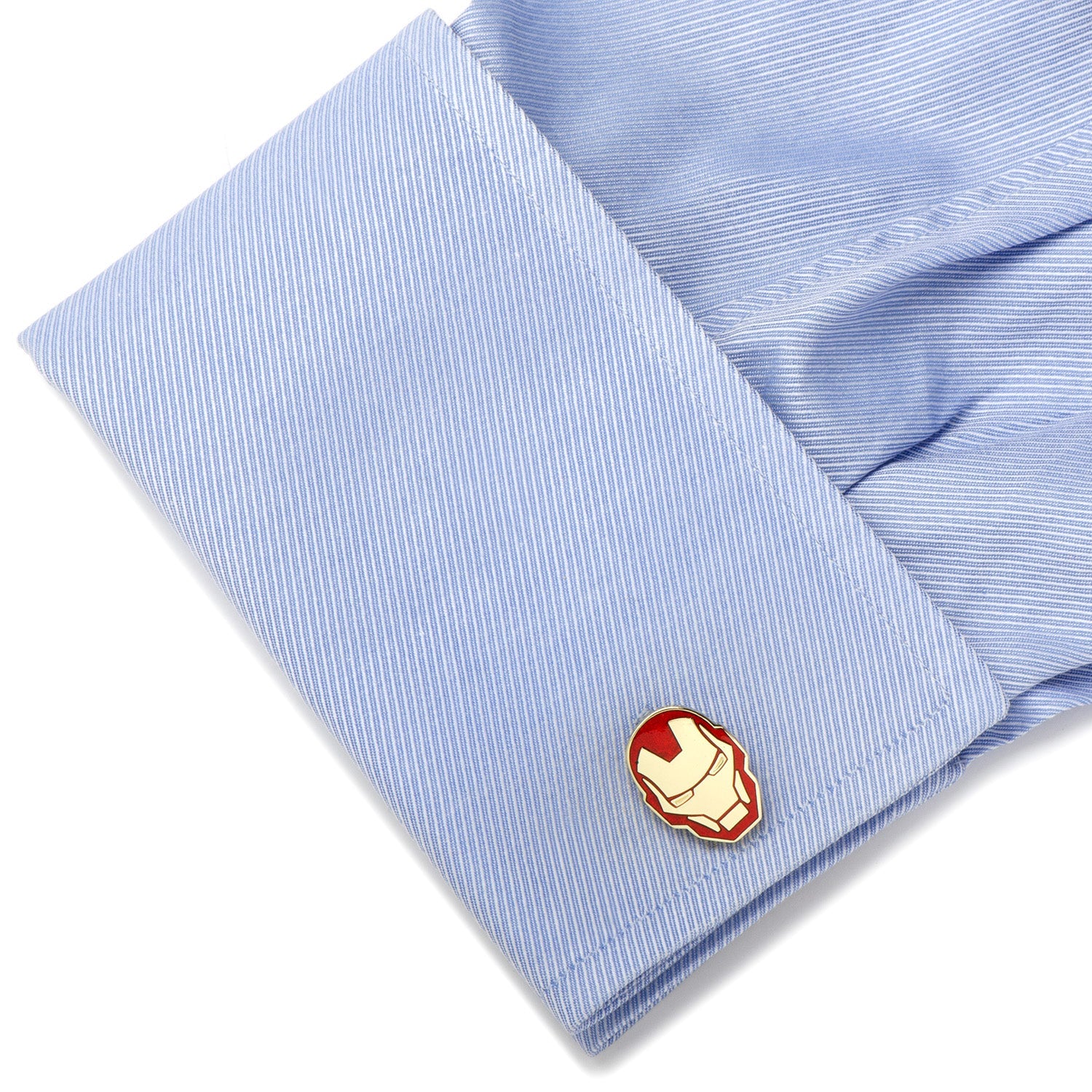 Marvel Iron Man Cufflinks and Tie Bar Gift Set - Cufflinks.com - Flyclothing LLC