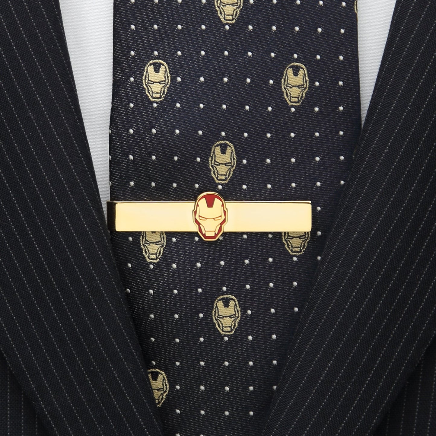 Marvel Iron Man Cufflinks and Tie Bar Gift Set - Cufflinks.com - Flyclothing LLC