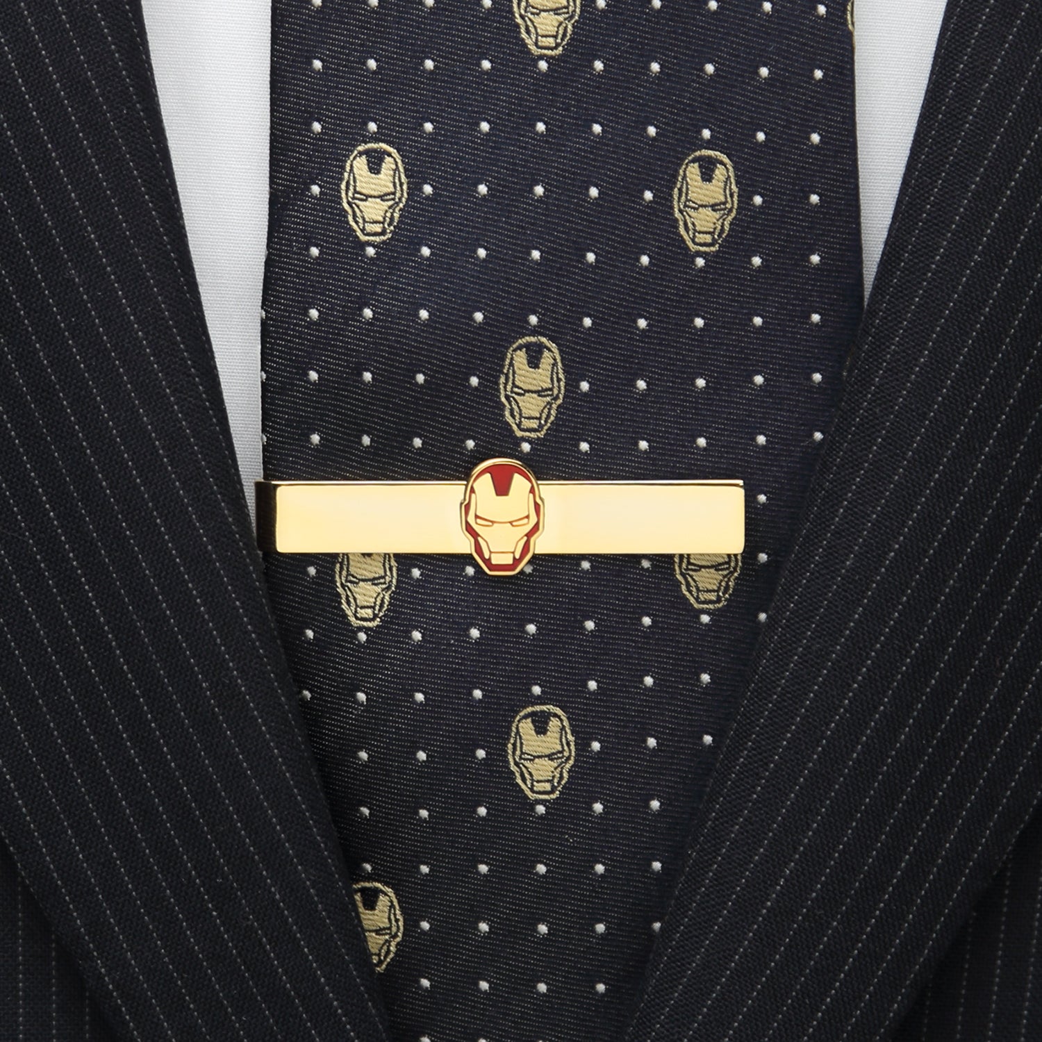 Marvel Iron Man Cufflinks and Tie Bar Gift Set - Cufflinks.com - Flyclothing LLC