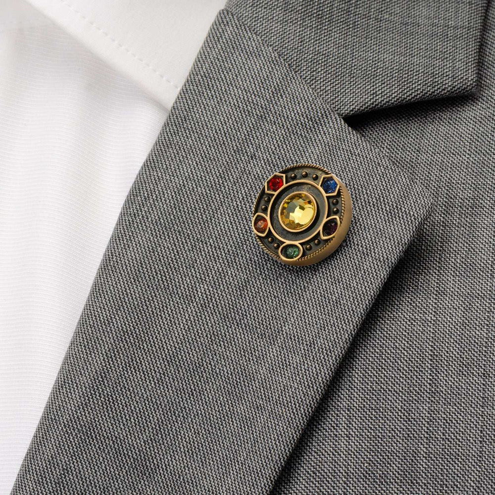 Marvel Avengers Infinity Stone Stripe Black Gift Set - Cufflinks.com - Flyclothing LLC