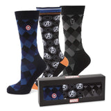 Marvel Argyle 3 Socks Pack and Lapel Pin Gift Set - Cufflinks.com - Flyclothing LLC
