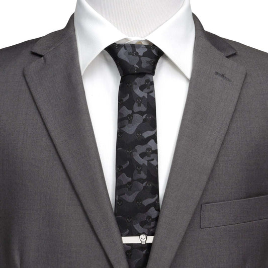 Marvel The Punisher Camo Black Silk Men's Tie - Cufflinks.com - Flyclothing LLC