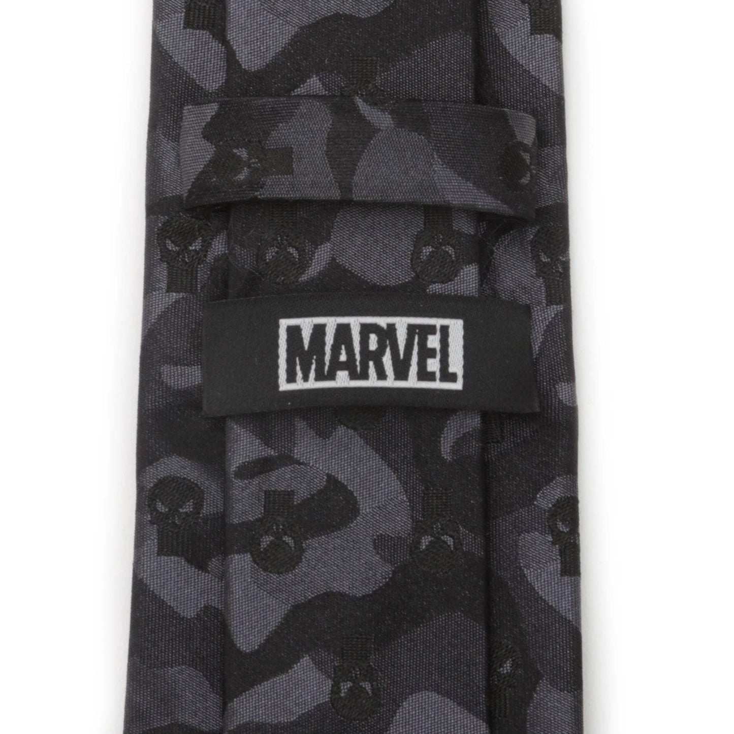 Marvel The Punisher Camo Black Silk Men's Tie - Cufflinks.com - Flyclothing LLC