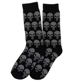 Marvel Punisher Black Socks and Silver Lapel Pin Gift Set - Cufflinks.com - Flyclothing LLC