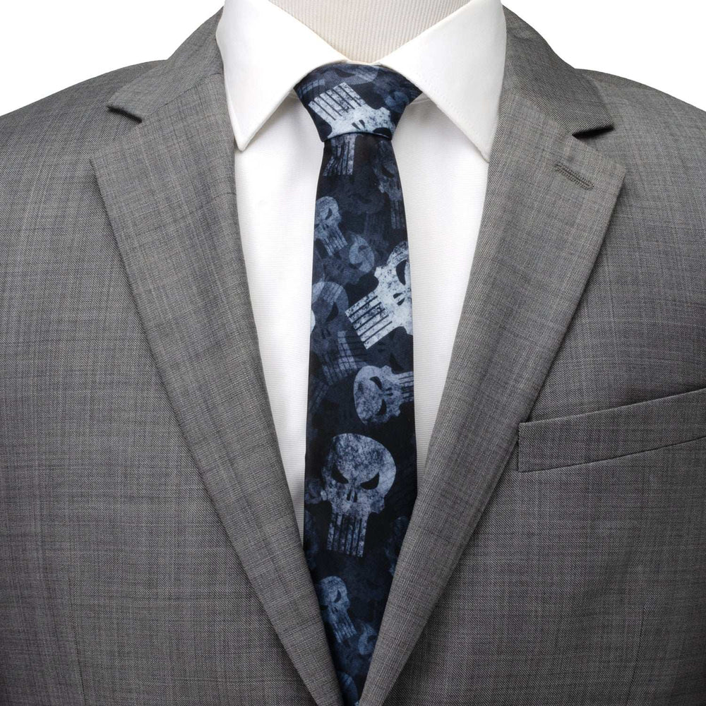 Marvel Punisher Dark Teal Men's Tie - Cufflinks.com - Flyclothing LLC