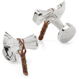 Marvel Thor Stormbreaker Silver Cufflinks - Cufflinks.com - Flyclothing LLC